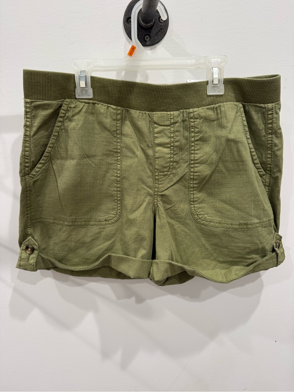Kohl's Olive Green Pull-On Casual Shorts size M